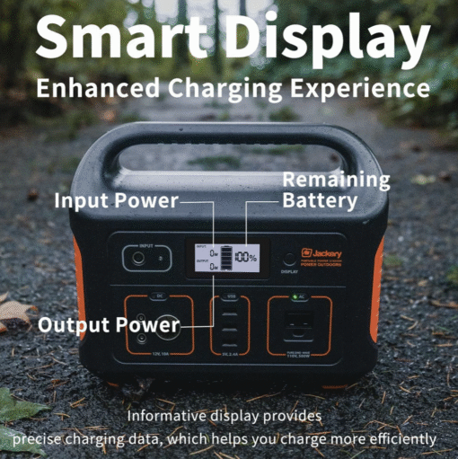 Jackery Explorer 500 and EvoCharge 100W Pro Solar Panel Combo - Image 3