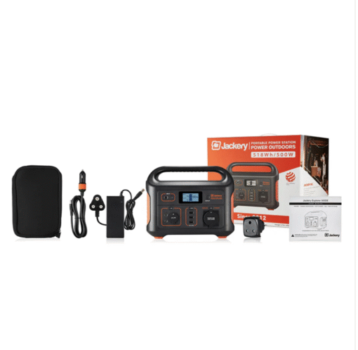 Jackery Explorer 500 and EvoCharge 100W Pro Solar Panel Combo - Image 4