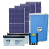 5kW Peak System with 12kWh Battery Reserve and 3.6kWp Solar Array Solar Power Kit