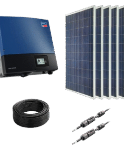 5kWp Grid-Tied System - 3 Phase Solar Power Kit