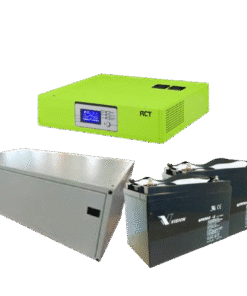 RCT Axpert Alpha 3kVA 2.4kWh 24V Back-Up Hybrid Kit