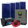 RCT 1kVA 2.8kWh Compact Lithium Solar Power Kit