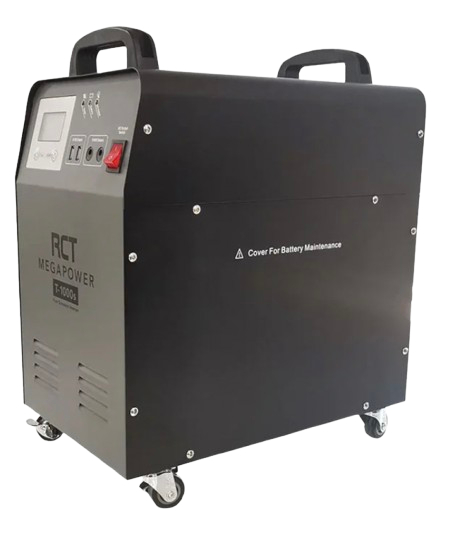 RCT MegaPower MP-T1000S 1kVA/1kW 12V Inverter Trolley with 100Ah Battery - Image 2
