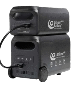 Flexopower Lithium 3000Wh Power Station with 2.5kWh LiFePO4 Extra Battery