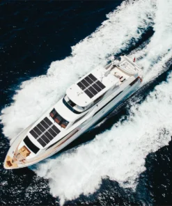 SunMan Flexible 200W Ultra-Light Mono Solar Panel with Back Connectors and Eyelets