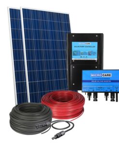 Microcare 0.55kW Single-Phase Solar Pumping Kit