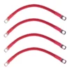 Sustainable 250mm Red Battery Connector Pack of 4