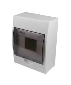 White Surface Mount 4-Way Distribution Board