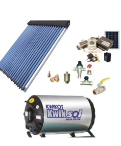 150L Complete Indirect Pumped Split System Solar Water Heating Kit