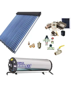 300L Complete Indirect Pumped Split System Solar Water Heating Kit
