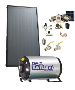 150L Complete Direct Pumped Split System Solar Water Heating Kit